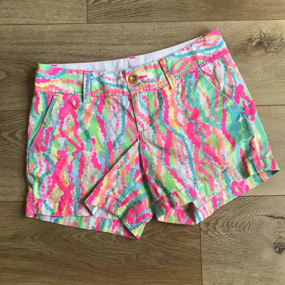 Lilly Pulitzer The Callahan Shorts sz 0